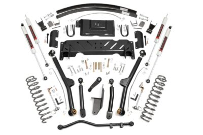 4.5 Inch Lift Kit | Long Arm | AAL | NP242 | M1 | Jeep Cherokee XJ 4WD (84-01)