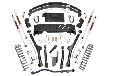 4.5 Inch Lift Kit | Long Arm | RR Leafs | M1 | Jeep Cherokee XJ 4WD (84-01)