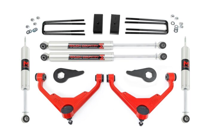 3 Inch Lift Kit | FT Code | M1 | Chevy/GMC Sierra/Silverado 2500 HD Suburban/Yukon XL 2500 (01-10)