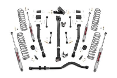 3.5 Inch Lift Kit | Adj LCA | FR D/S | Jeep Wrangler JL 4WD (2024)