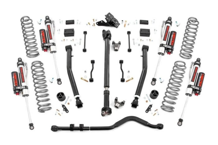 3.5 Inch Lift Kit | Adj Lower | FR D/S | Vertex | Jeep Wrangler JL 4WD (2024)