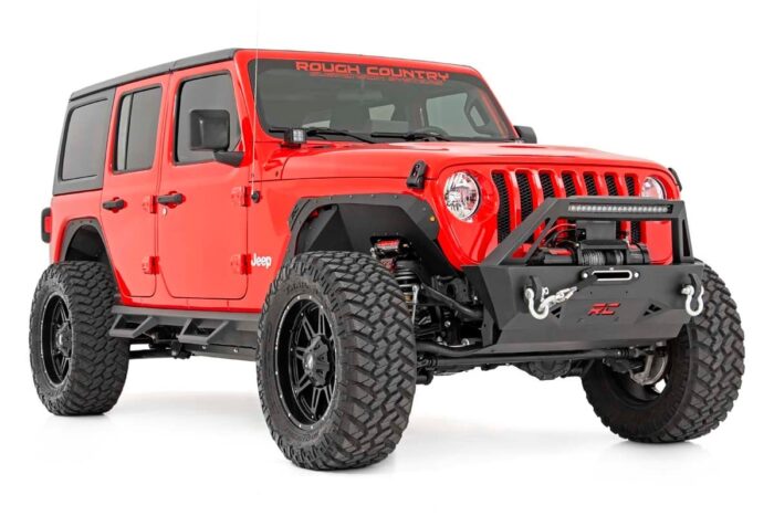 3.5 Inch Lift Kit | Adj Lower | FR D/S | Vertex | Jeep Wrangler Unlimited (2024)