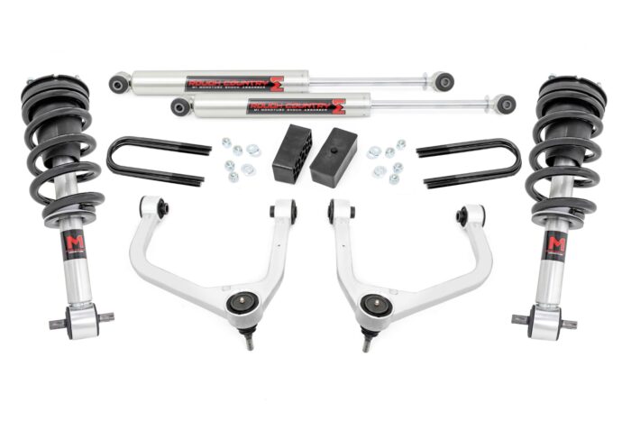 3.5 Inch Lift Kit | Mono Leaf Rear | M1 Struts/M1 | GMC Sierra 1500 (19-24)