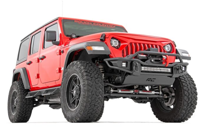 3.5 Inch lift Kit | C/A Drop | FR D/S | Jeep Wrangler Unlimited 4WD (2024)