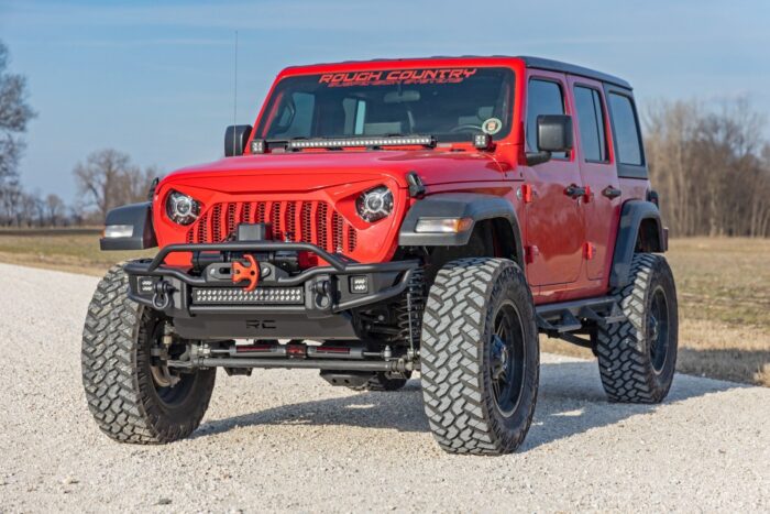 3.5 Inch lift Kit | C/A Drop | FR D/S | Jeep Wrangler Unlimited 4WD (2024)