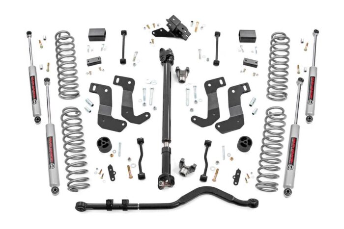 3.5 Inch lift Kit | C/A Drop | FR D/S | Jeep Wrangler Unlimited 4WD (2024)