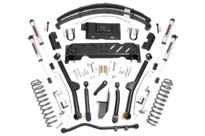 4.5 Inch Lift Kit | Long Arm | RR Leafs | NP242 | V2 | Jeep Cherokee XJ (84-01)