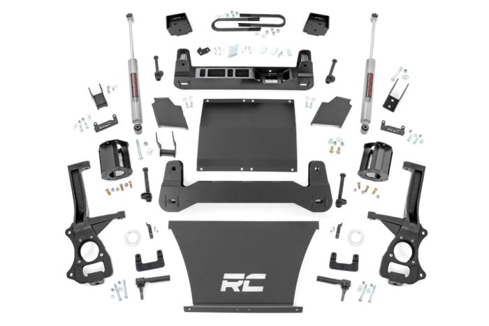 6 Inch Lift Kit | Mono Leaf Rear | Chevy Silverado 1500 2WD/4WD (2022-2024)