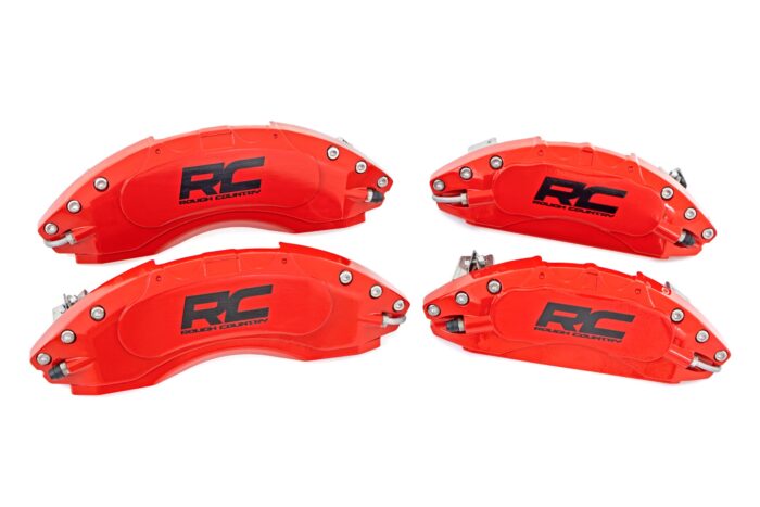 Caliper Covers | Front and Rear | Red | Ford Bronco 4WD (2021-2024)