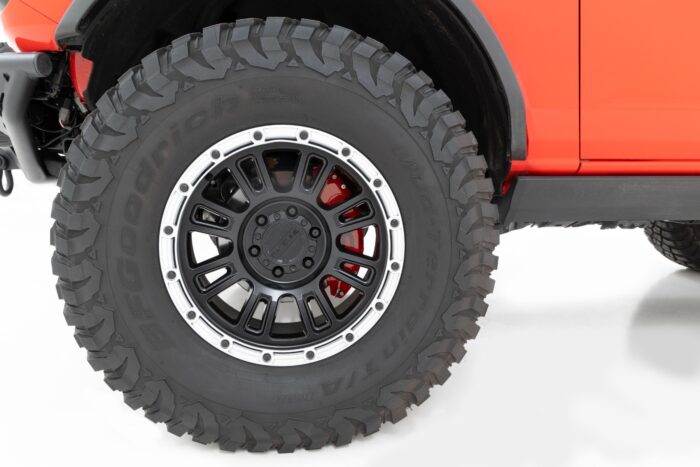 Caliper Covers | Front and Rear | Red | Ford Bronco 4WD (2021-2024)