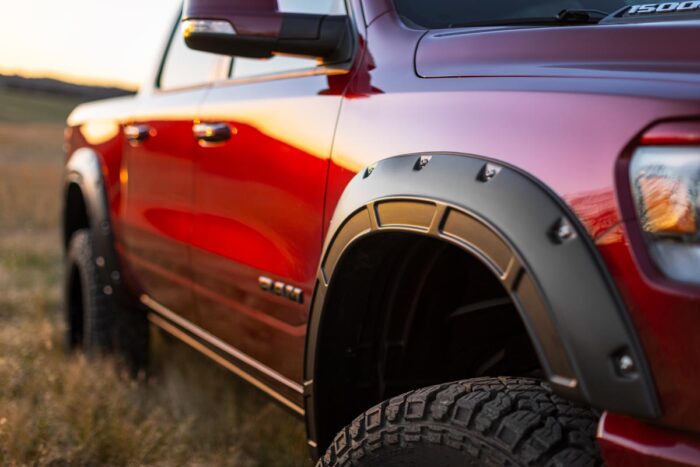 Defender Pocket Fender Flares | Gloss Black | Ram 1500 2WD/4WD (2019-2024)