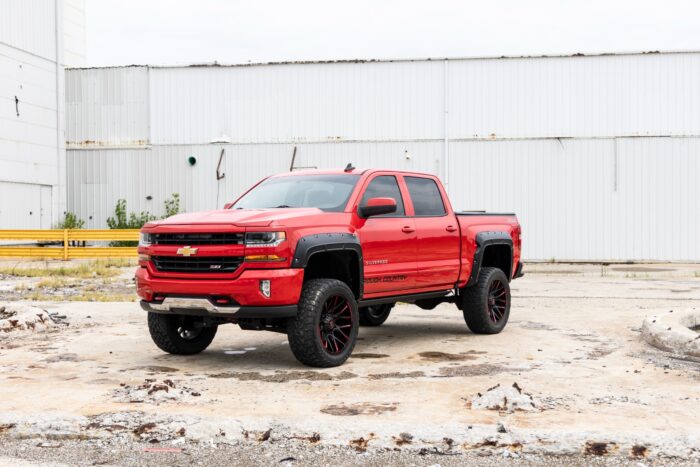 Fender Flares | Defender | 5'9" Bed | Silver | Chevy Silverado 1500 (14-18 & Classic)