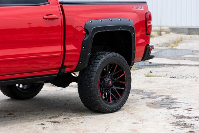 Fender Flares | Defender | 6'7" & 8' Bed | G1C Overcast | Chevy Silverado 1500 (14-18)