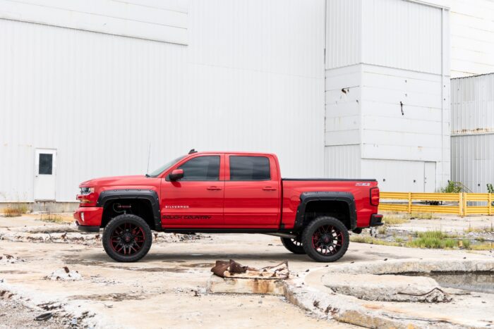 Fender Flares | Defender | 6'7" & 8' Bed | GJI Shadow Gray | Chevy Silverado 1500 (14-18)