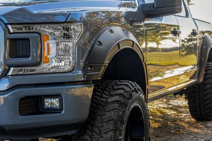 Fender Flares | Defender | D1 Stone Gray | Ford F-150 2WD/4WD (2015-2020)