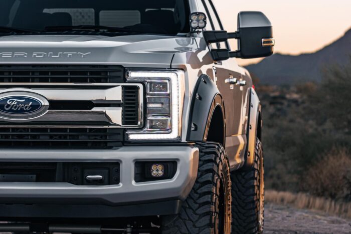 Fender Flares | Defender | D1 Stone Gray | Ford F-250/F-350 Super Duty (17-22)