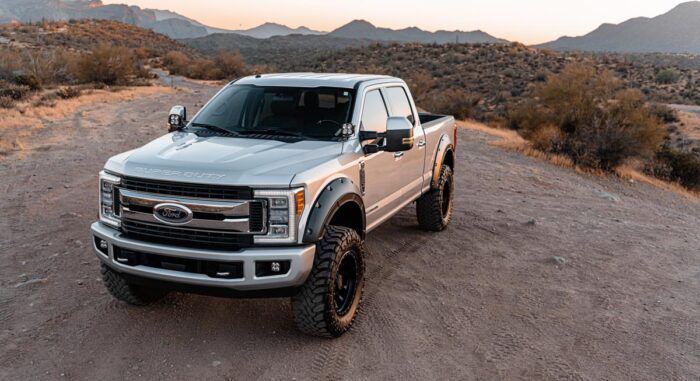 Fender Flares | Defender | D1 Stone Gray | Ford F-250/F-350 Super Duty (17-22)