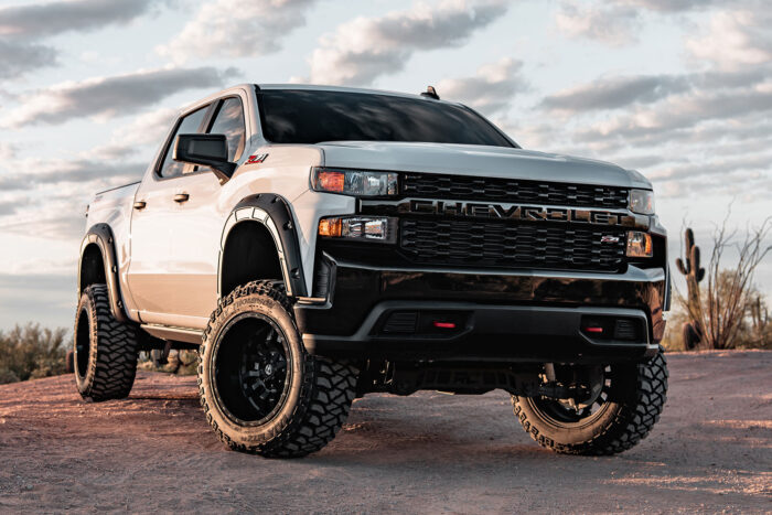 Fender Flares | Defender | GXG Tungsten | Chevy Silverado 1500 2WD/4WD (19-24)