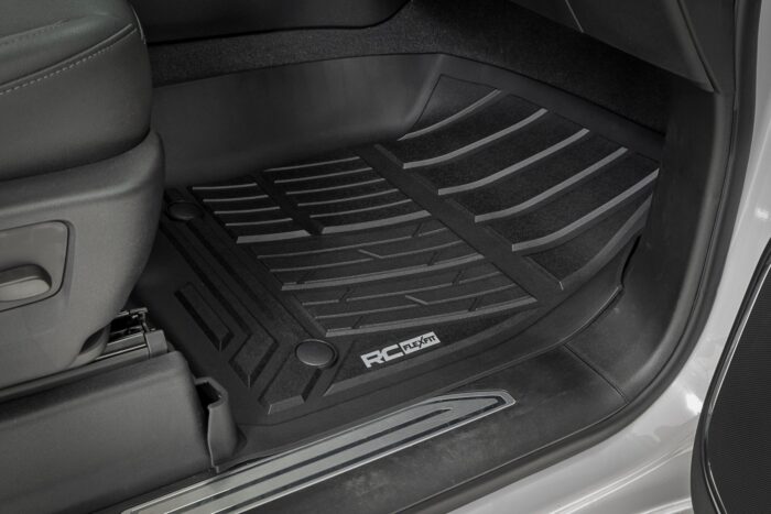 Flex-Fit Floor Mats | FR & RR | FR Bucket | Crew | Chevy/GMC 1500/2500HD/3500HD (19-24)