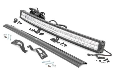 LED Light | Front Mount | 40" Chrome Dual Row | White DRL | Can-Am Commander 1000/Maverick