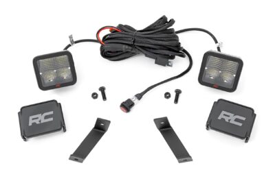 LED Light Kit | Ditch Mount | 2" Spectrum Pair | Spot | Jeep Cherokee KL (14-21)