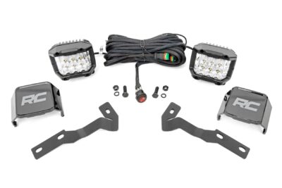 LED Light Kit | Ditch Mount | 3" OSRAM | Wide | Toyota Tacoma 2WD/4WD (16-23)