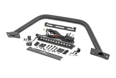 Safari Bar | 12" LED Light Bar | Black | DRL | Single Row | OE Modular Steel | Ford Bronco (21-24)