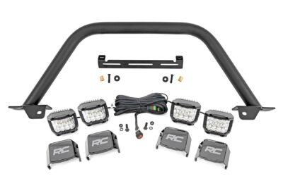 Safari Bar | 3" OSRAM (Quad) | Wide | OE Modular Steel | Ford Bronco (21-24)