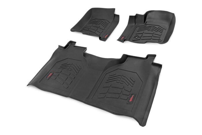 Sure-Fit Floor Mats | FR & RR | FR Bucket | Crew | Chevy/GMC 1500/2500HD/3500HD (19-24)