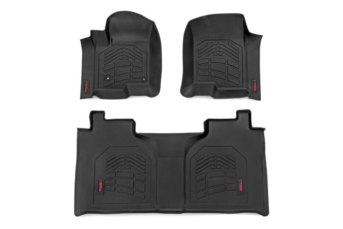 Sure-Fit Floor Mats | FR & RR | FR Bucket | Crew | Chevy/GMC 1500/2500HD/3500HD (19-24)