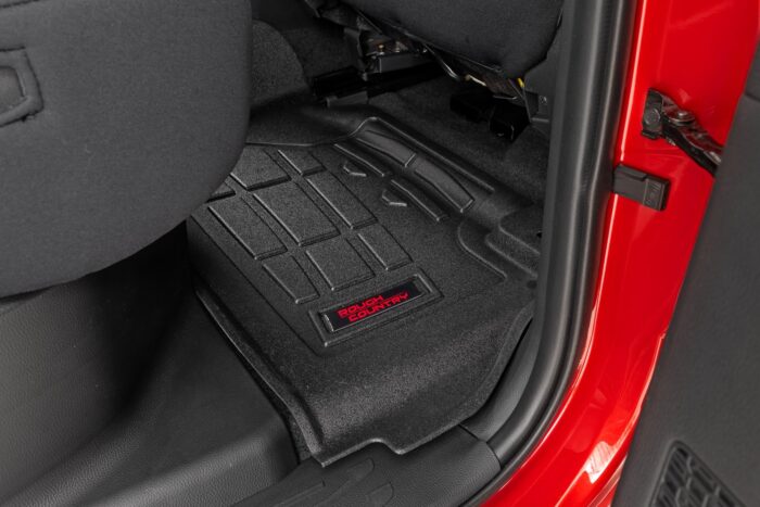 Sure-Fit Floor Mats | Front & Rear | Crew | Toyota Tacoma 2WD/4WD (2024)